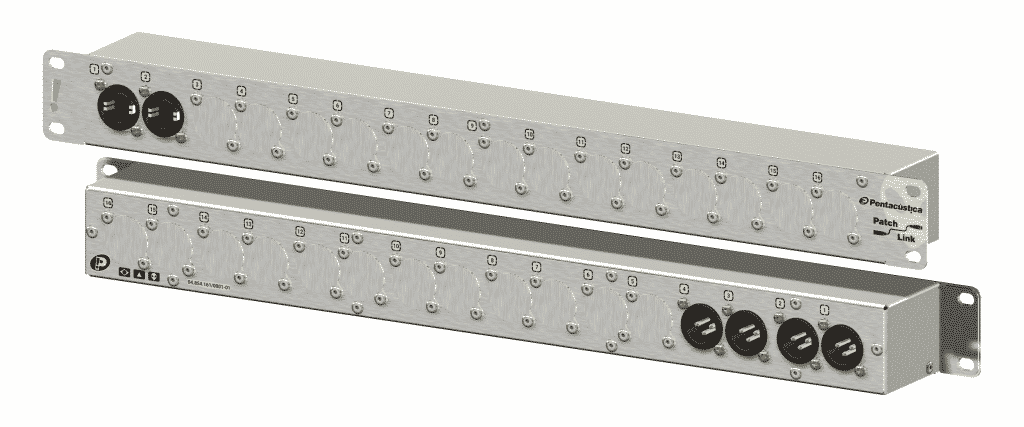 Patch Cat Link com entrada frontal, splitt RJ45 e 4 saídas na traseira